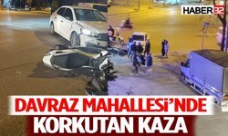 Davraz Mahallesi’nde Korkutan Kaza
