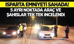 5 Ayrı Noktada Araç ve Şahıslar Tek Tek İncelendi