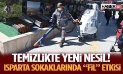 Isparta’da Temizlikte Yeni Dönem: “Fil Tipi” Akülü Süpürgeler Göreve Başladı