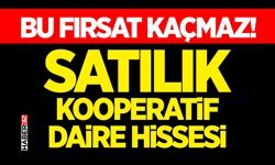 Bu Fırsat Kaçmaz! Sıfır Satılık Kooperatif