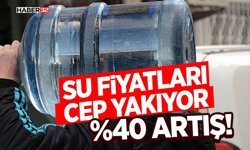 Su Fiyatları Cep Yakıyor: %40 ARTIŞ!