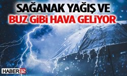 Sağanak Yağış ve Buz Gibi Hava Geliyor