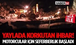 Yaylada Korkutan İhbar! Motorcular İçin Seferberlik Başladı