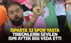 Tribünlerin Sevilen İsmi Aytek Bisi Veda Etti