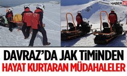 Davraz’da Jak Timinden Hayat Kurtaran Müdahaleler