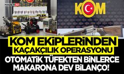 Otomatik Tüfekten Binlerce Makarona Dev Bilanço!