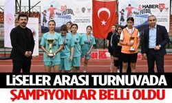 Liseler Arası Turnuvada Şampiyonlar Belli Oldu