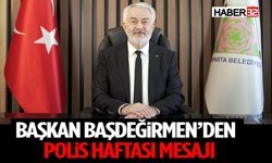 Başkan Başdeğirmen'den Polis Haftası Mesajı