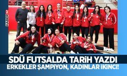 SDÜ Futsalda Tarih Yazdı: Erkekler Şampiyon, Kadınlar İkinci!