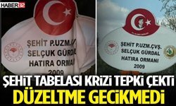 Şehit Tabelası Krizi Tepki Çekti Düzeltme Gecikmedi