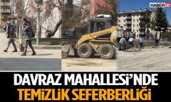 Davraz Mahallesi’nde Temizlik Seferberliği!
