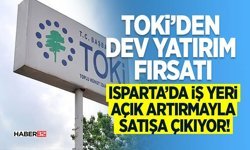 Isparta’da İş Yeri Açık Artırmayla Satışa Çıkıyor!