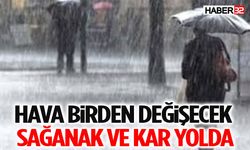Meteoroloji’den Çok Sayıda İl İçin Uyarı: Sağanak ve Kar Yağışı Geliyor