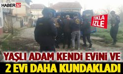 Yaşlı Adam Kendi Evini ve 2 Evi Daha Kundakladı