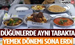 Düğünlerde Aynı Tabakta Yemek Dönemi Sona Erdi