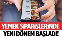 Yemek Siparişlerinde Yeni Dönem Başladı!