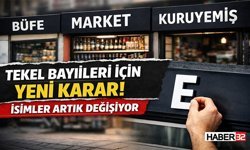Tekel Bayileri İçin Yeni Karar! İsimler Artık Değişiyor