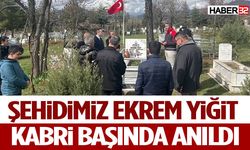 Gelendost’un Şehidi Ekrem Yiğit Kabri Başında Anıldı