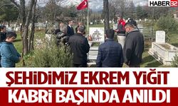 Gelendost’un Şehidi Ekrem Yiğit Kabri Başında Anıldı
