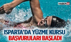 Isparta’da Yüzme Kursu Başvuruları Başladı