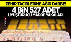 4 Bin 527 Adet Uy*şt*rucu Madde Yakaladı