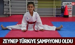 5 yaşında başladığı karate sporunda 7 yaşında Türkiye şampiyonu oldu