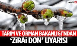 Tarım Ve Orman Bakanlığı’ndan ‘Zirai Don’ Uyarısı