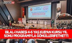 Bilal-i Habeşi 4-6 Yaş Kur’an Kursu Yıl Sonu Programıyla Gönülleri Fethetti