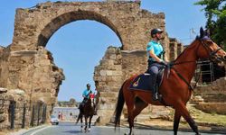 Side Antik Kenti'nde Atlı Jandarma Timleri göreve başladı
