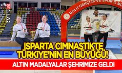 Isparta Cimnastikte Türkiye’nin En Büyüğü!