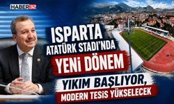 Isparta Atatürk Stadı’nda Yeni Dönem