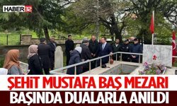 Şehit Mustafa Baş Mezarı Başında Dualarla Anıldı