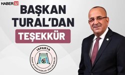 Ahmet Tural'dan Teşekkür Mesajı!