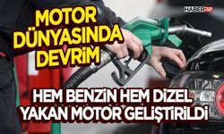 Hem Benzin Hem Dizel Yakan Motor Geliştirildi