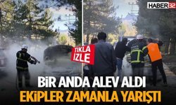 Bir Anda Alev Aldı Ekipler Zamanla Yarıştı