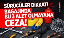 Bagajında Bu 3 Alet Olmayana Ceza!