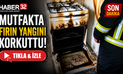 Isparta'da Mutfakta Çıkan Yangın Korkuttu