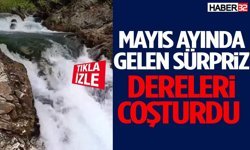 Isparta’da Yağışların Ardından Dereler Coştu