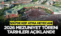 2026 Mezuniyet Töreni Tarihleri Açıklandı!