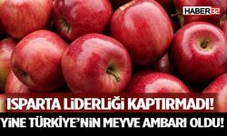 Isparta Liderliği Kaptırmadı! Elmada Taht Değişmedi!