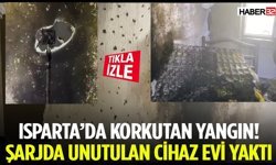 Şarjda Unutulan Cihaz Evi Yaktı