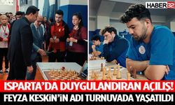 Isparta’da Duygulandıran Açılış! Feyza Keskin’in Adı Turnuvada Yaşatıldı