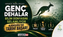 Isparta’nın “Genç Dehaları” Bilim Dünyasını Selamlıyor: Kanguru’da Tarihi Başarı
