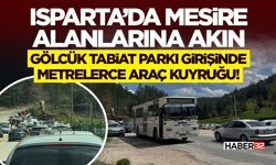 Gölcük Tabiat Parkı Girişinde Metrelerce Araç Kuyruğu!
