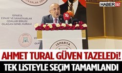 Ahmet Tural Güven Tazeledi! Tek Listeyle Seçim Tamamlandı