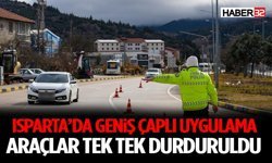Isparta’da Geniş Çaplı Denetim: Kritik Noktalarda Uygulama Yapıldı