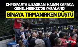 CHP Isparta İl Başkanı Hasan Karaca Genel Merkez'de Yaralandı
