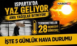 Isparta’da Yaz Geliyor Ama Yağışlar Bitmiyor!