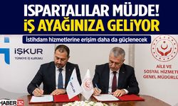 Ispartalılar Müjde! İş Ayağınıza Geliyor