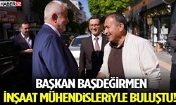 Başkan Başdeğirmen İnşaat Mühendisleriyle Buluştu!